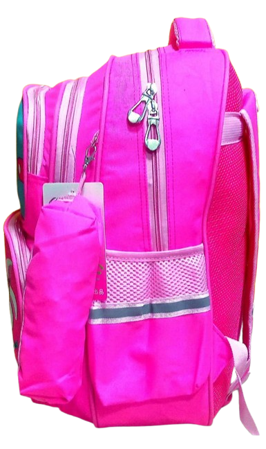 Pink Girls School Bag