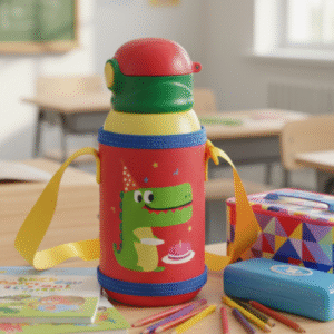 Red Kids Thermos Bottle